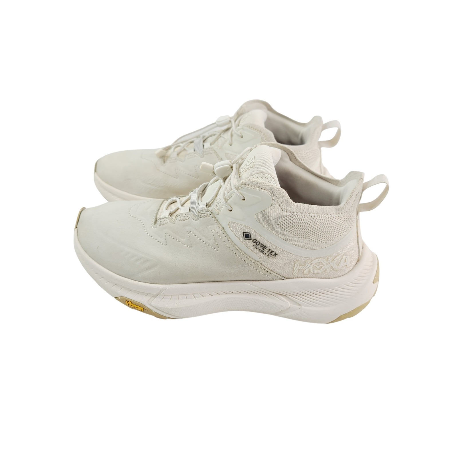 Hoka One One Sports Running Shoes Women's Size 9.5 White Color.